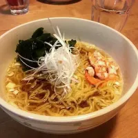 Snapdishの料理写真:エビ塩ラーメン|Emiko Yamanakaさん