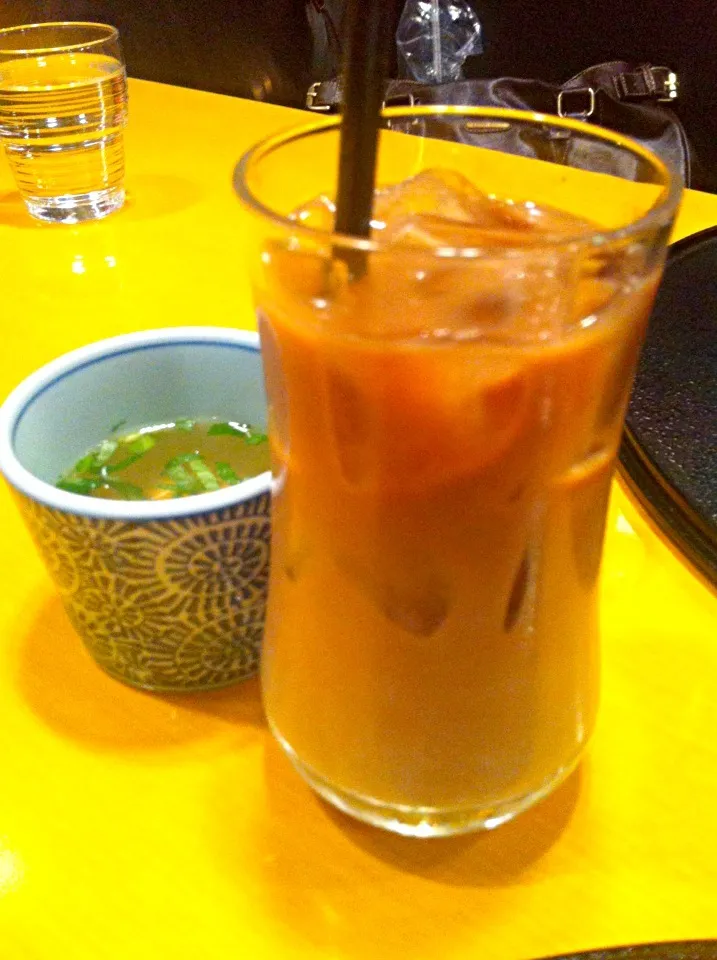 Iced cafe Au lair & soup|skyblueさん