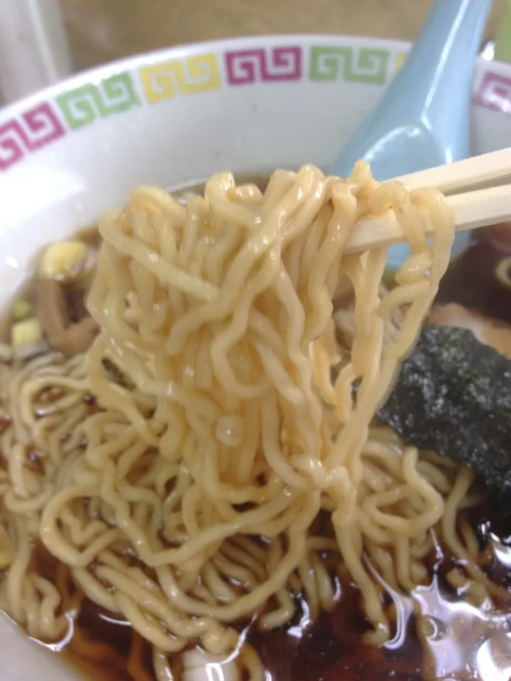 Snapdishの料理写真:ラーメンの麺 (三益)|morimi32さん