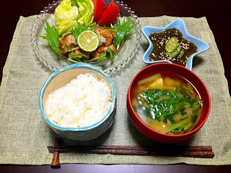 鶏の柚子胡椒焼き ポン酢おろし乗せ|恭子さん