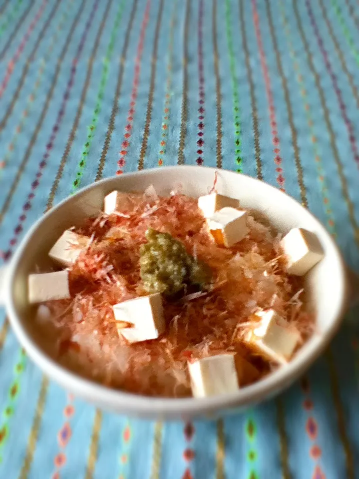 クリームチーズわさび丼|むつさん