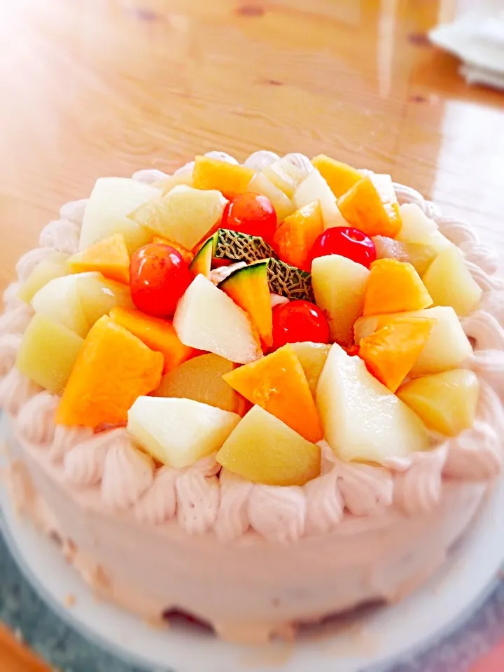 Birthday cake|Eri Abeさん