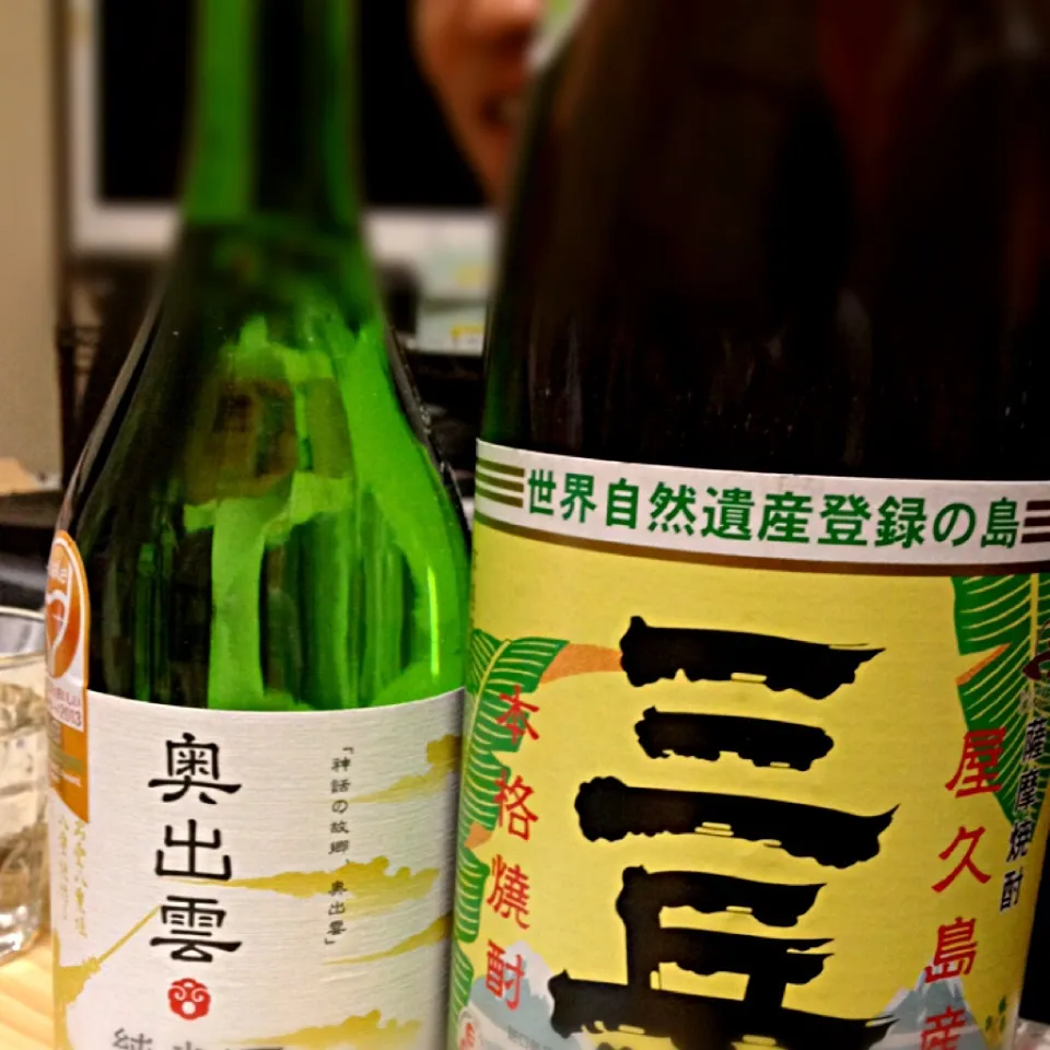 奥出雲の日本酒と屋久島の焼酎|あいらんどさん