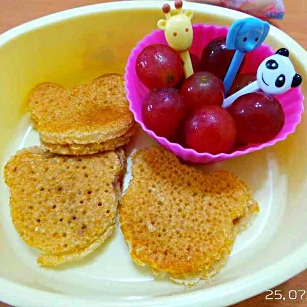 Bear Pancake Bento|DoLly Dollyさん