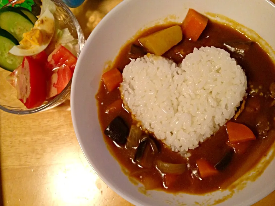 Snapdishの料理写真:子供が作ってくれたカレー♡|愛子さん