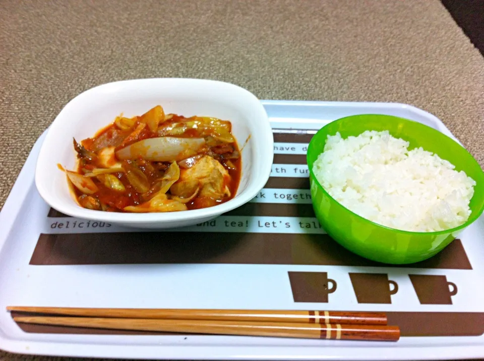 鳥肉のトマト煮|たまにさん