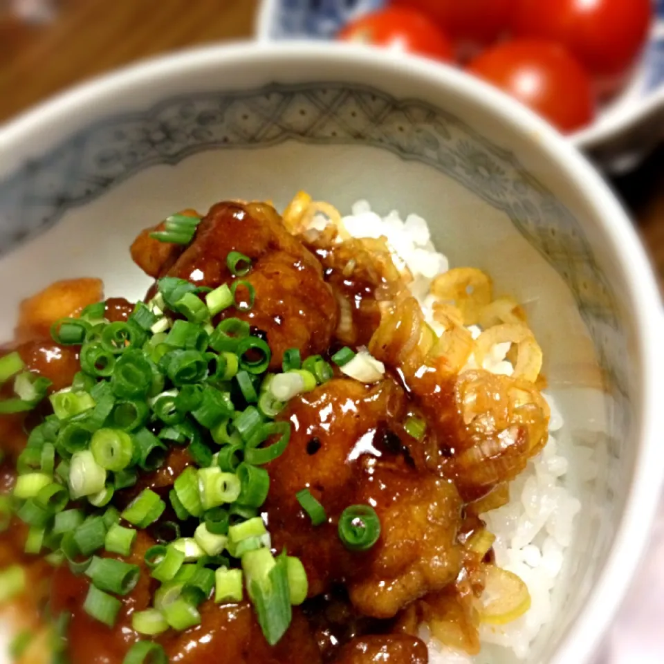 鶏の照焼き丼|そらひめさん