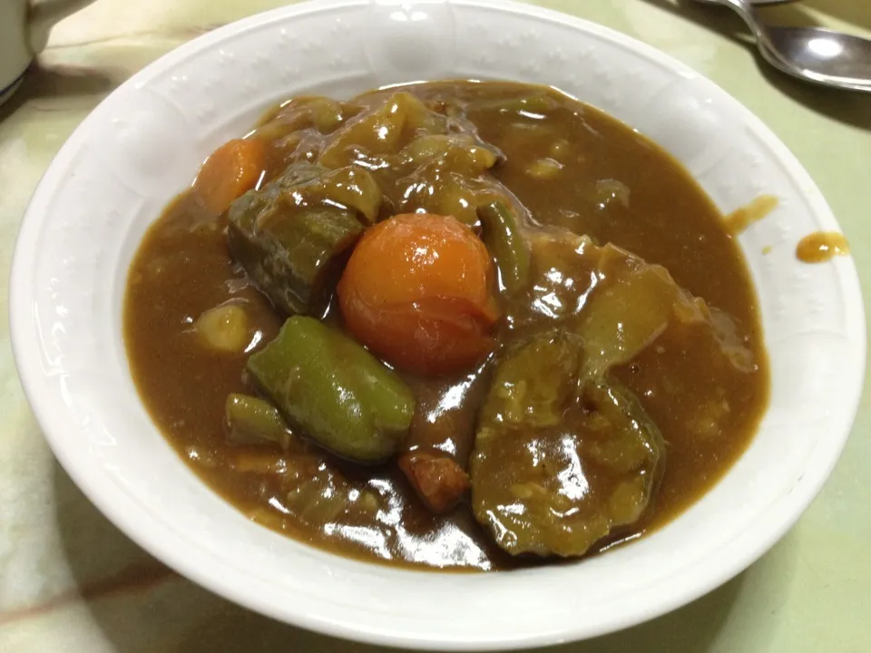 Snapdishの料理写真:夏野菜カレー|しょうさん