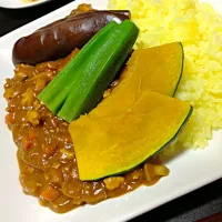 Snapdishの料理写真:夏野菜キーマカレー