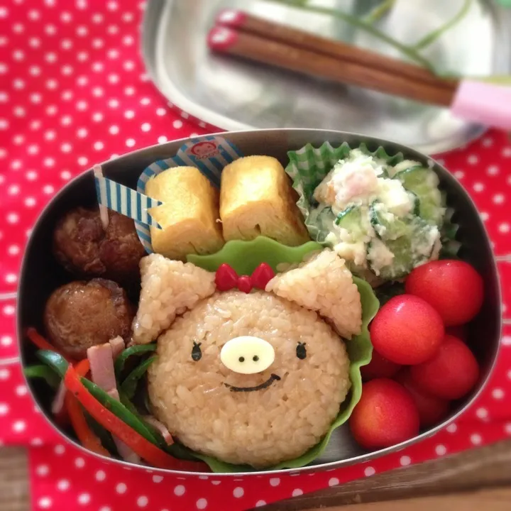 Snapdishの料理写真:7/26 ブタ子さん|チカさん