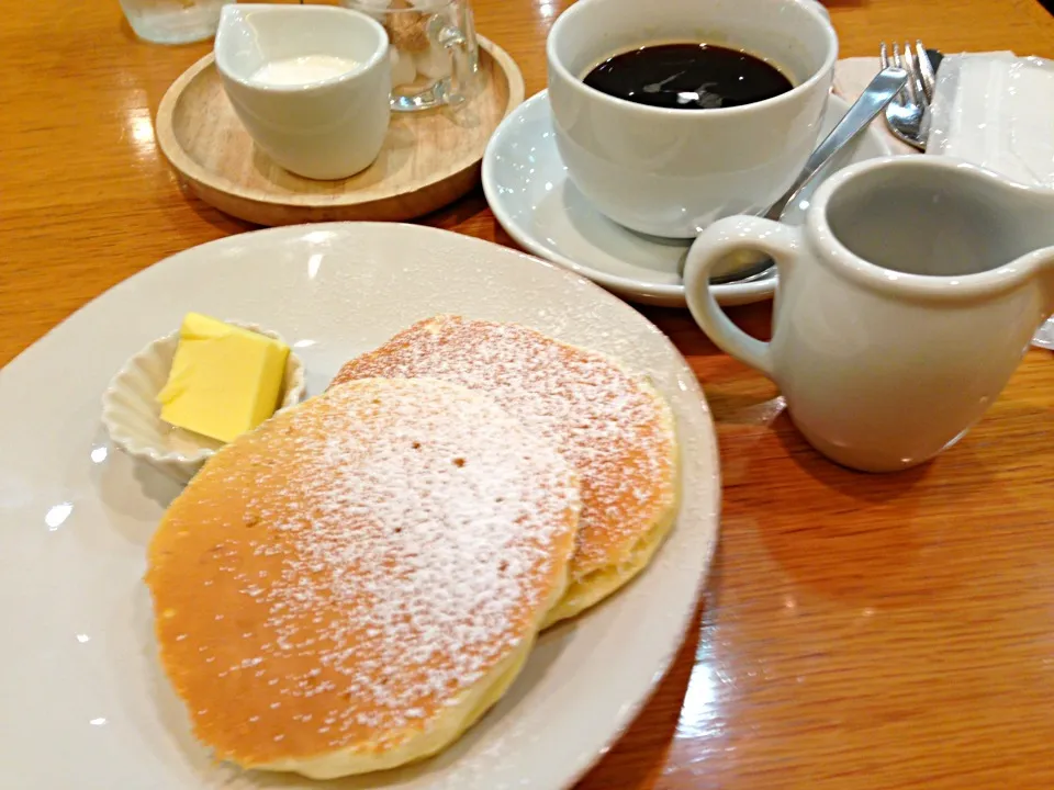 Snapdishの料理写真:TＣカフェのパンケーキ|junkoさん