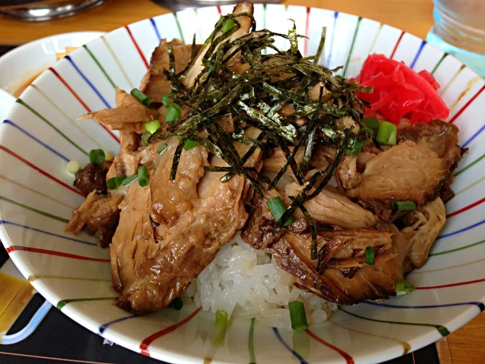 鶴岡市・「鬼がらし」チャーシュー丼|tairaさん