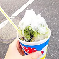 Snapdishの料理写真:夏の風物詩♪宇治金時かき氷|はーにゃんさん