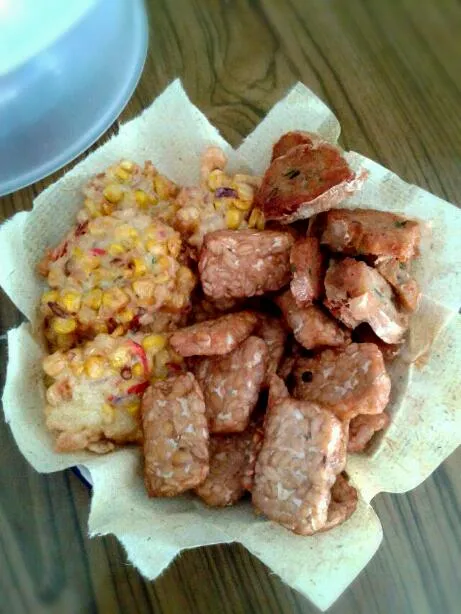 dadar jagung and tempe goreng|Meiliani Lieさん