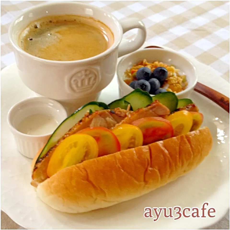 チキンベジドッグ|ayu3cafeさん