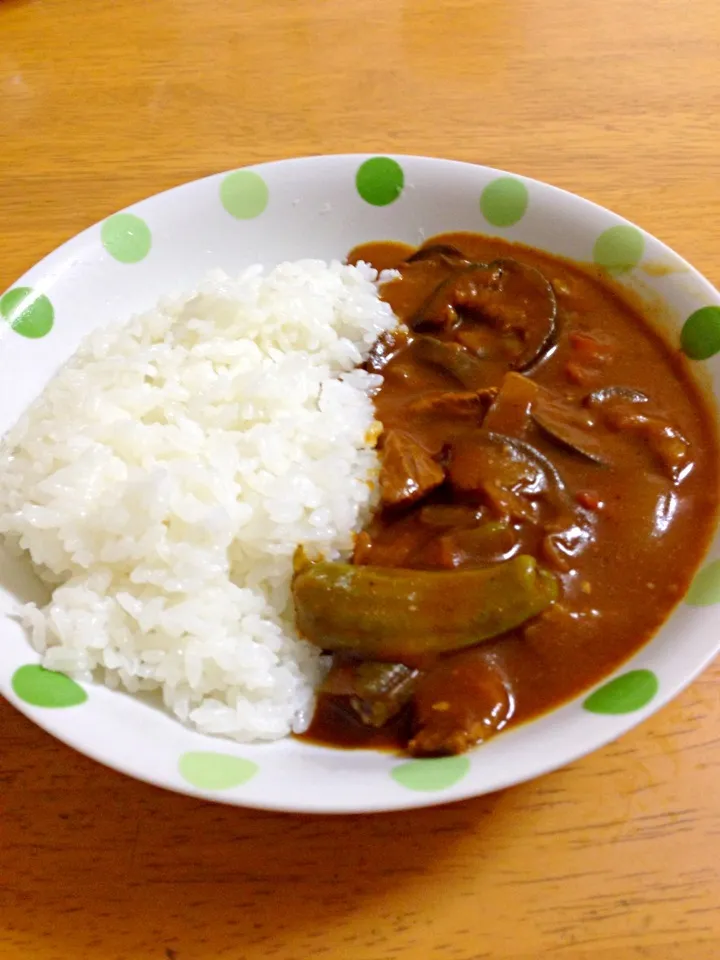 トマトたっぷり夏野菜カレー|がっきーさん