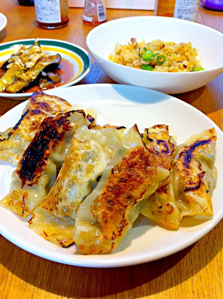 おうちで紅虎餃子房の棒餃子|まつださんさん