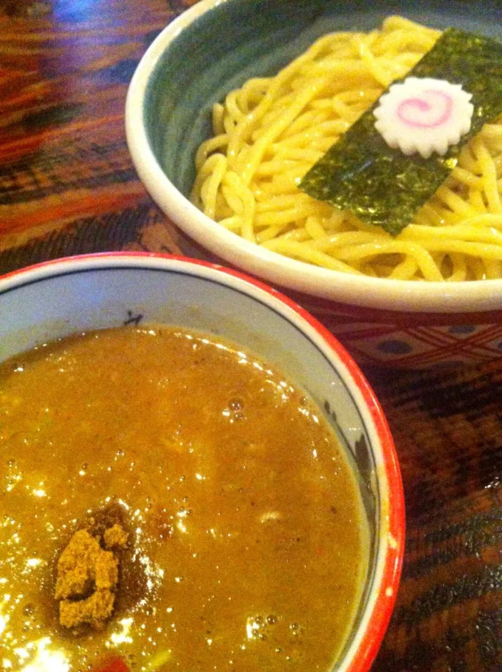 Snapdishの料理写真:赤つけ麺@中華そば 蛍|Kazuya Miyukiさん