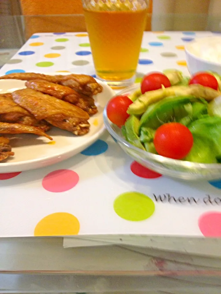 Homemade buffalo wing|kelly ighiriaroさん