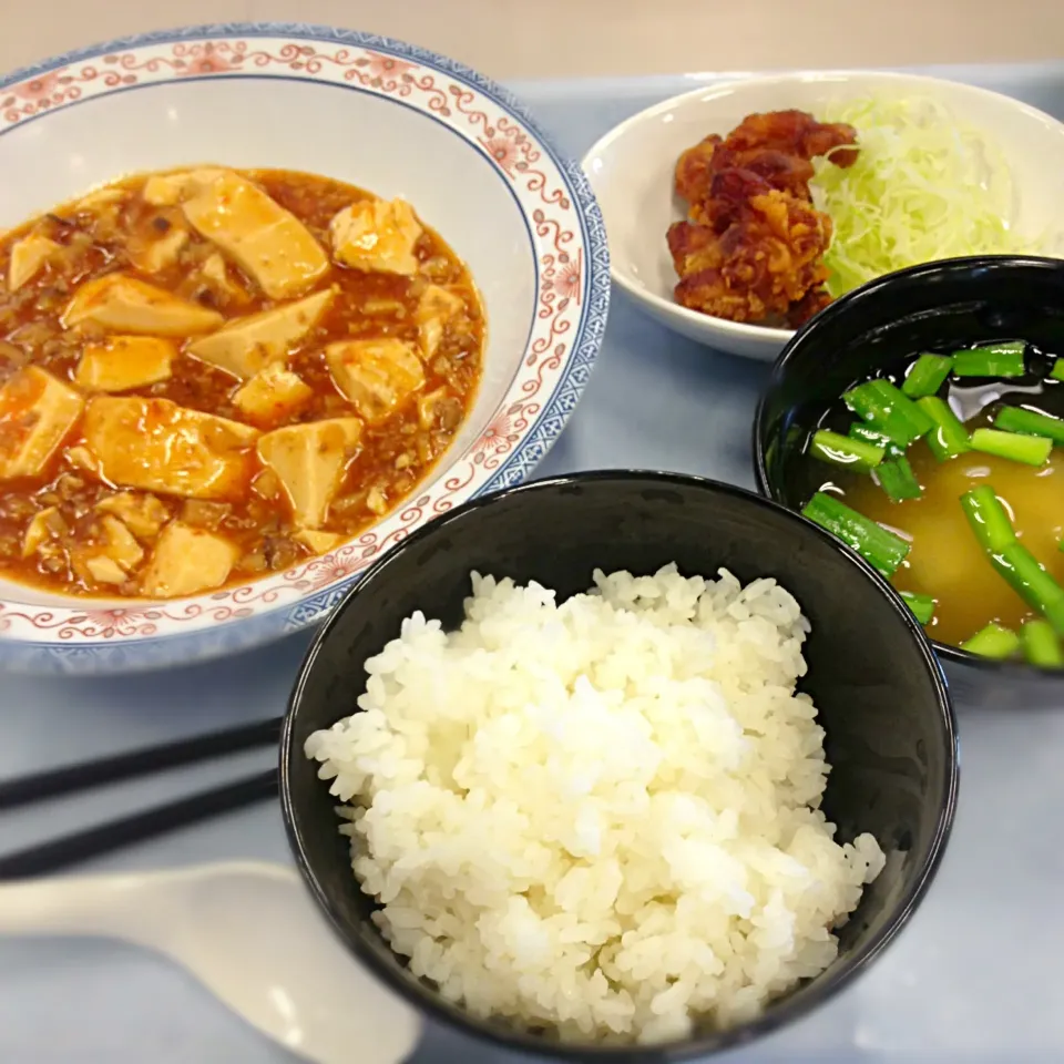 麻婆豆腐定食|마도카さん