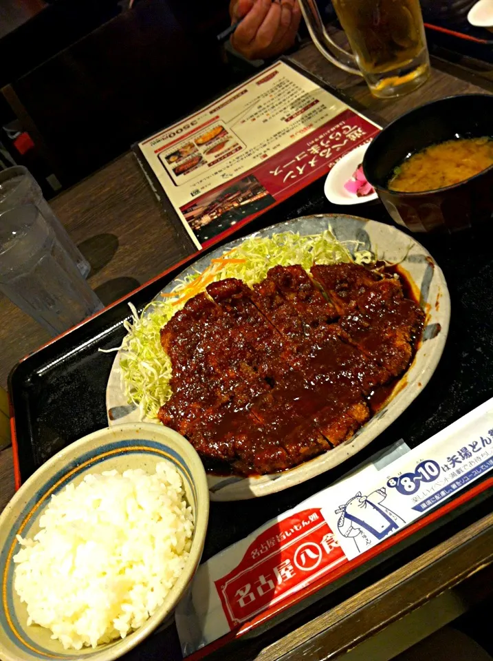 ワラジ味噌カツ定食！|ともこさん