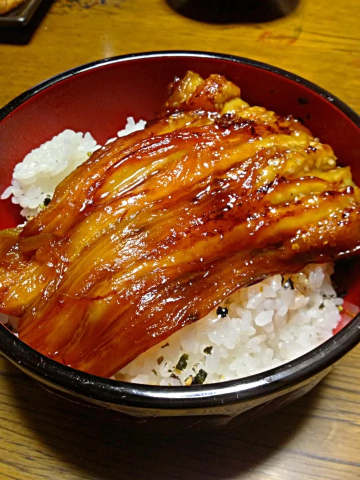 鰻丼❗実はナス丼😜|おひるごはんさん