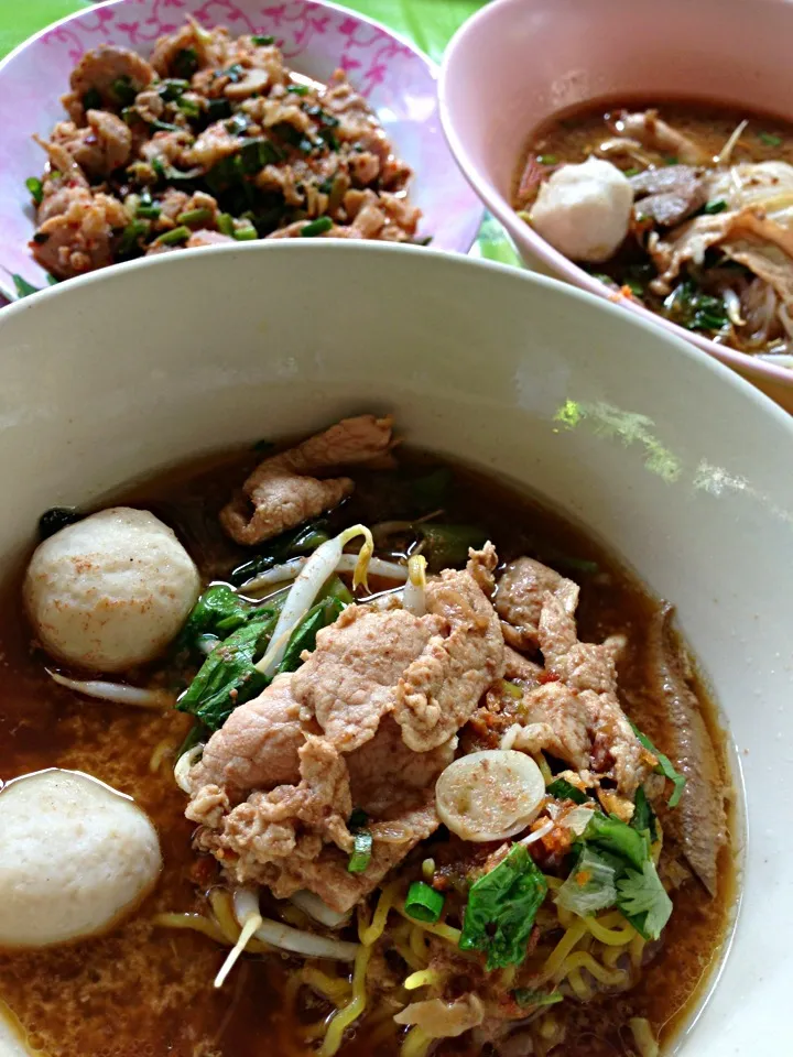 Thai style pork noodle|SuperNuj Jutamasさん