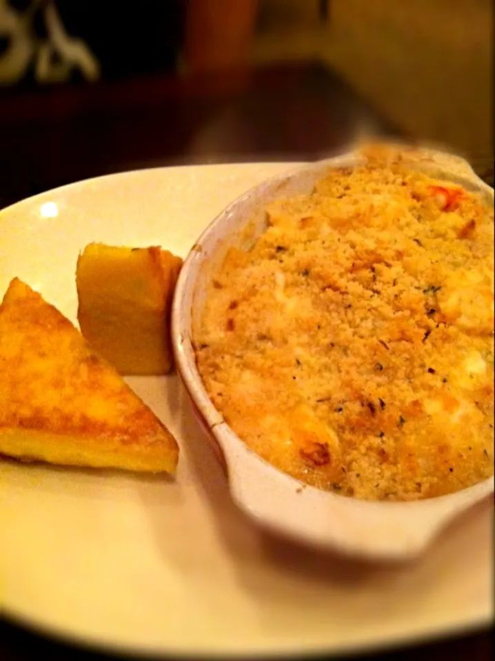 Seafood casserole with garlic butter and sherry|Juliee ~ ジュリーさん