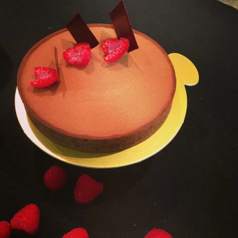 Tarte au chocolat framboise。＊|kiyomi takedaさん