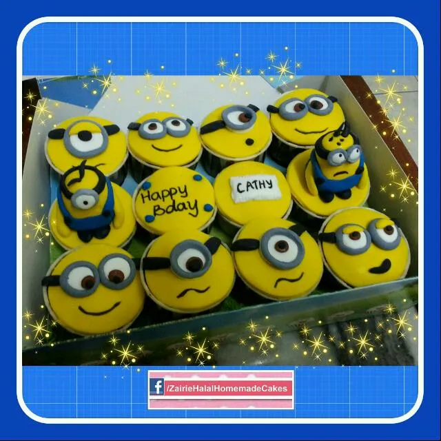 Minion cupcakes|Zainabさん