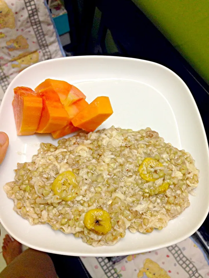 Snapdishの料理写真:Buckwheat porridge|funkygiglydollさん