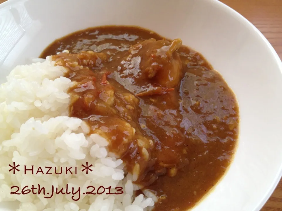 チキンカレー@'13.7.26|Hazukiさん