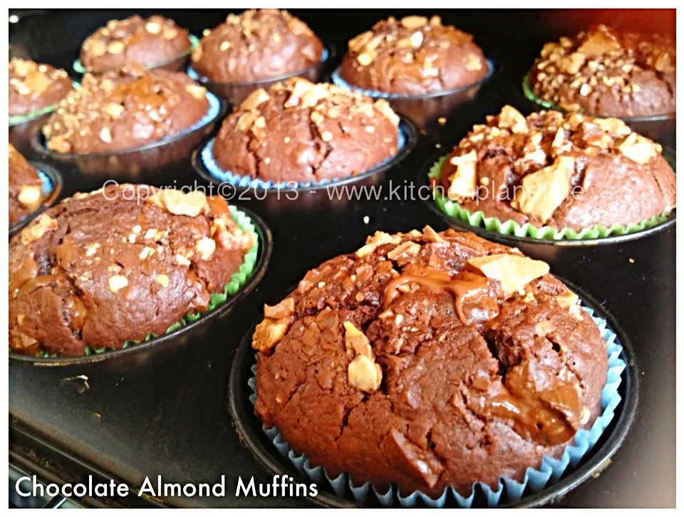 Chocolate Almond Muffins|Yunita Weisさん