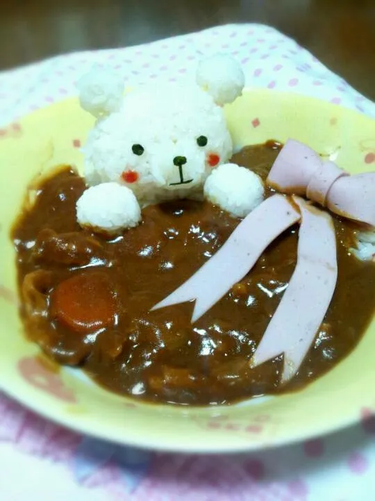 しろくまくんカレー|まいみぃママさん