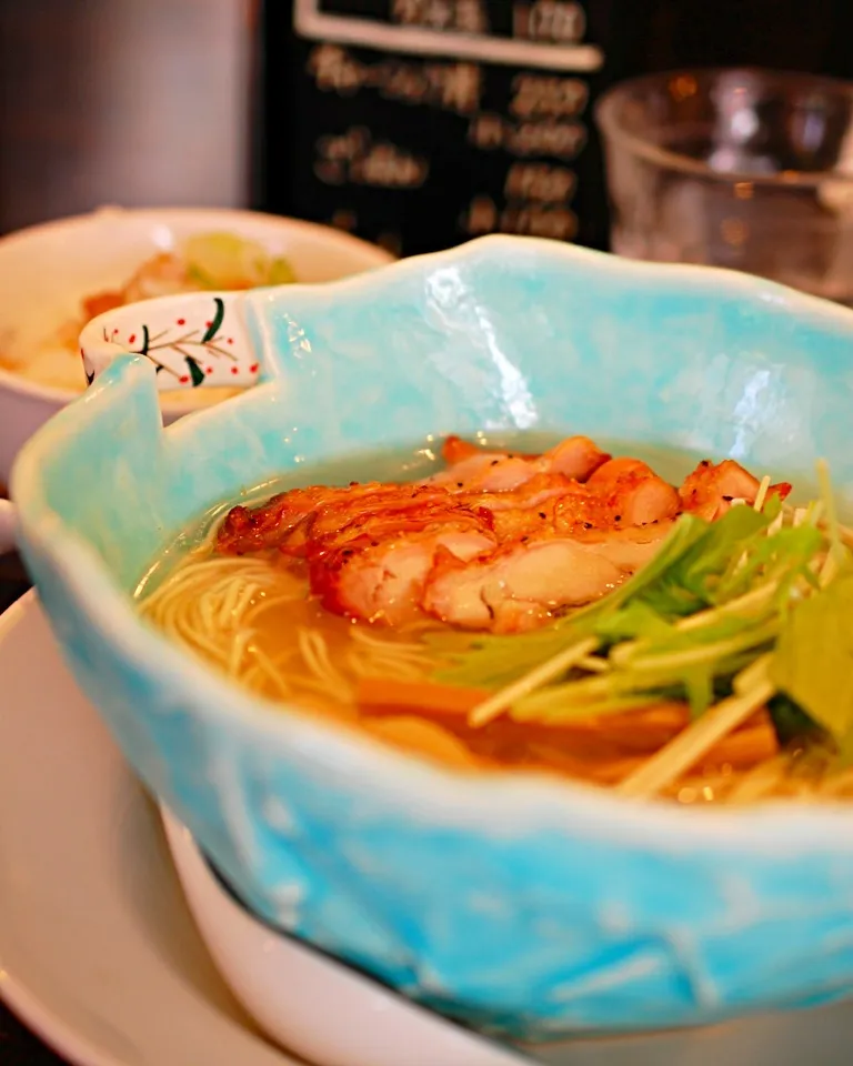 Snapdishの料理写真:鶏塩冷やしラーメン|seraさん