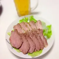 Snapdishの料理写真:手抜きのローストポーク！|kenさん