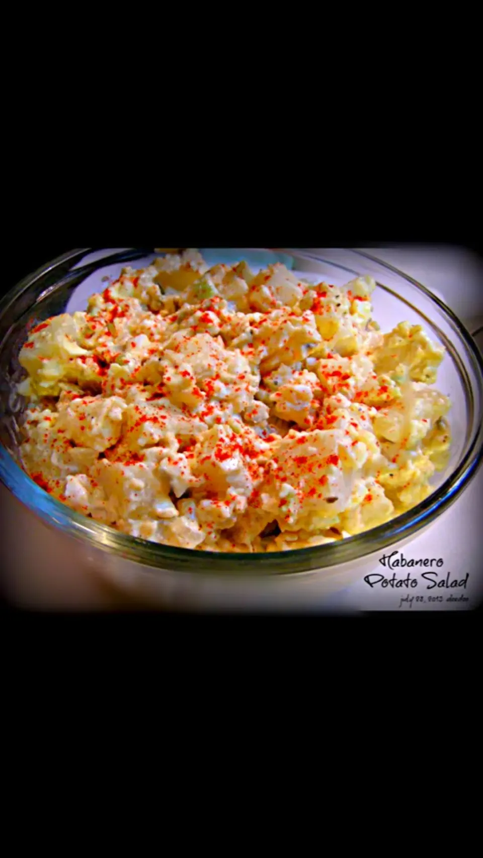 Sweet hot habanero pickle Potato Salad...|Gary Langerさん