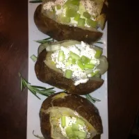 Sea Salt loaded baked potatoes|Clint Hillさん