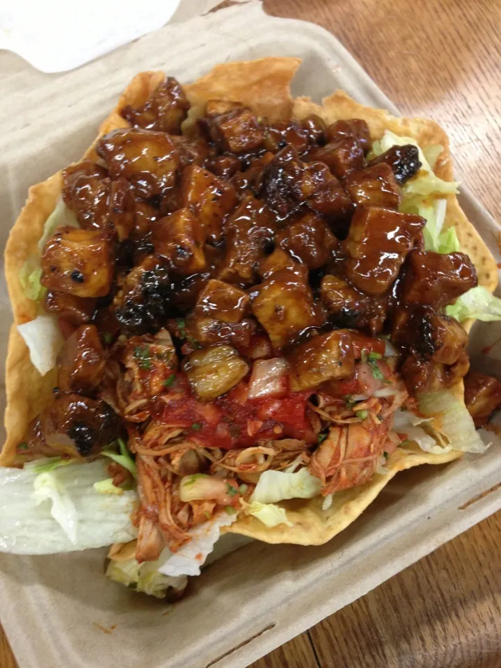 BBQ Pork Taco Salad!|David McGuireさん