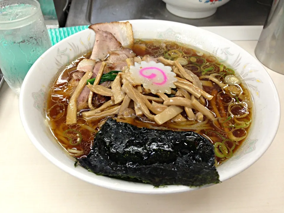 青島ラーメン大盛＋自家製メンマ増し@青島食堂(秋葉原)|塩豚骨さん