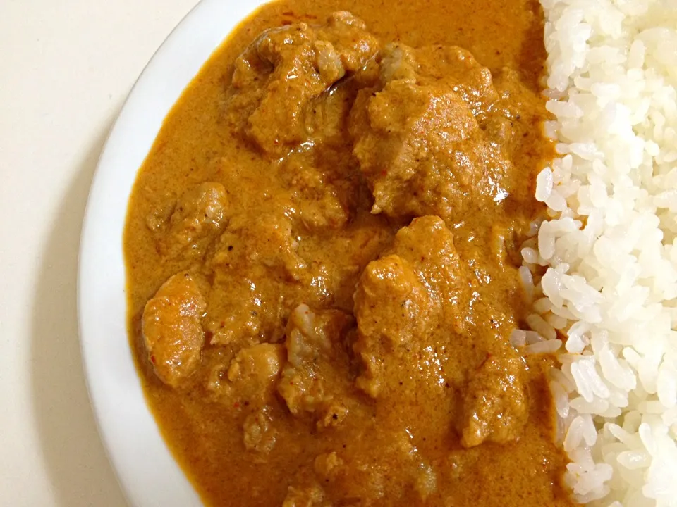 手作りチキンカレー。|スパイシー丸山さん