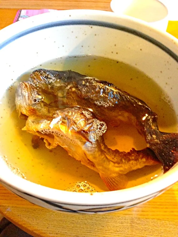 Snapdishの料理写真:岩魚の骨酒|460Sさん