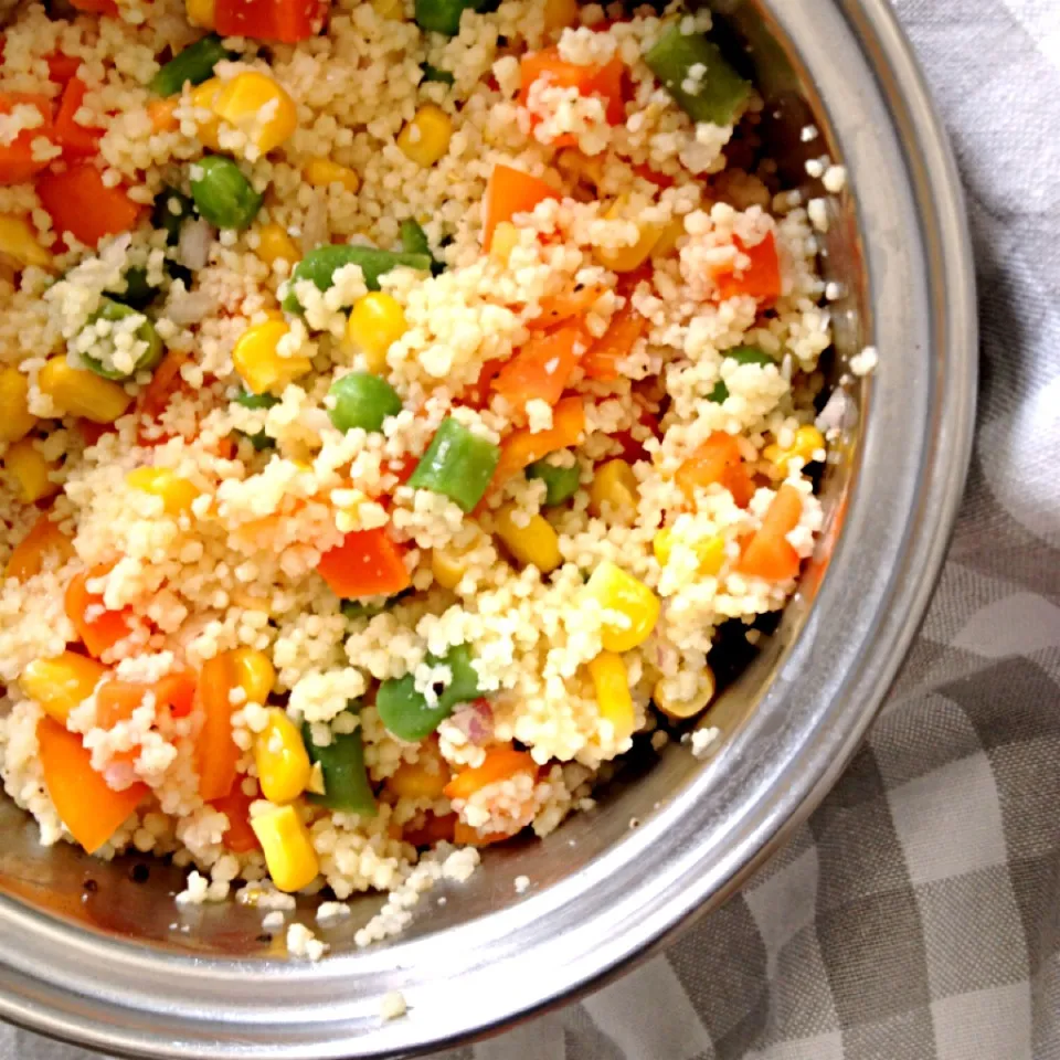 Colorful cous cous salad|12Dragonさん