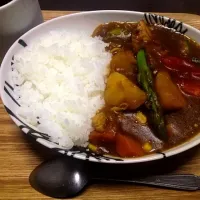 夏野菜カレー！|ふじゅーさん