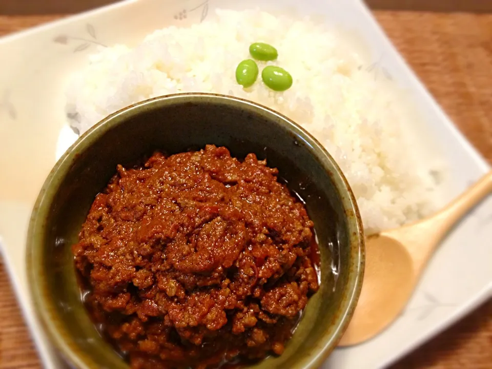 銀時さん家の激辛麻婆カレー🔥|りえさん