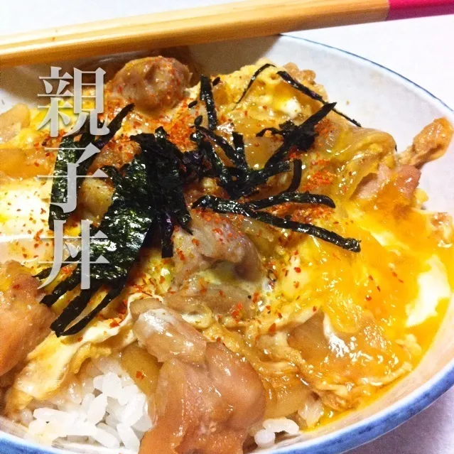 130729-親子丼 ¥190 #夕食 #自炊|dune725さん