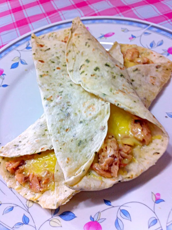 Tuna cheese wrap|shirlynさん