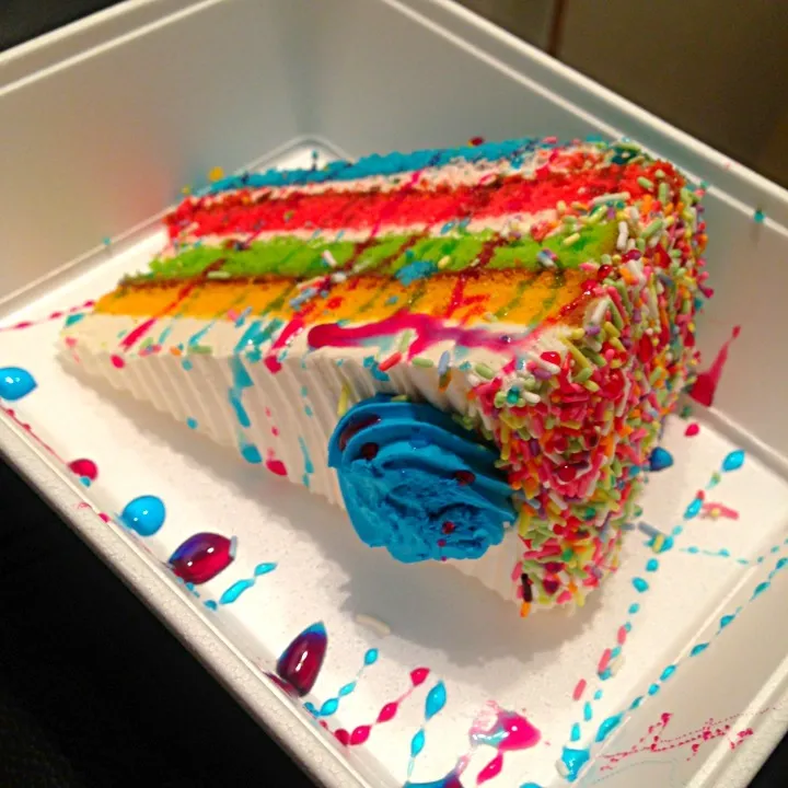 Rainbow cake|h4n4さん