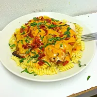 Roasted Red Pepper Alfredo with Grilled Chicken|juan sotoさん