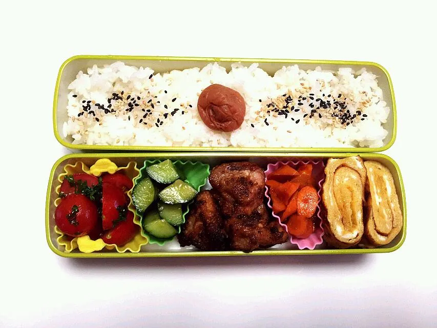 Snapdishの料理写真:2013.7.30
旦那お弁当(*^^*)|さやさん